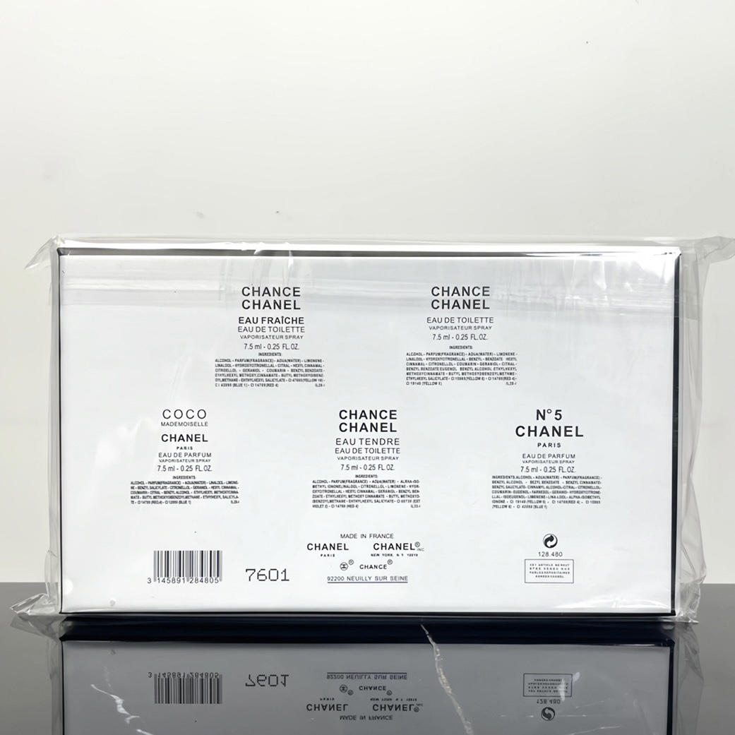 Chanel 5-Piece Mini Perfume Set 7.5ml*5