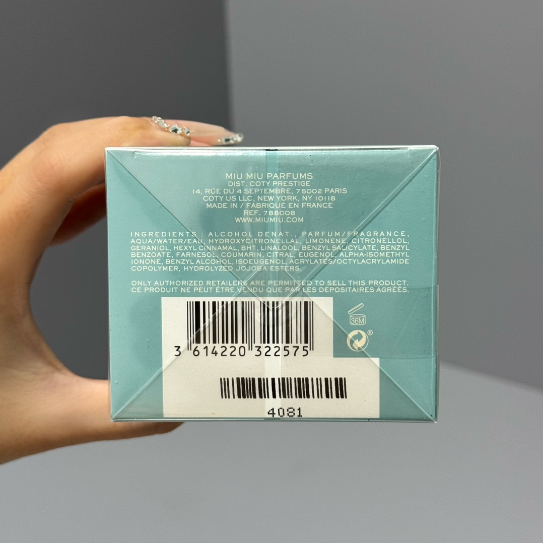 Miu Miu Eau de Parfum 100ml