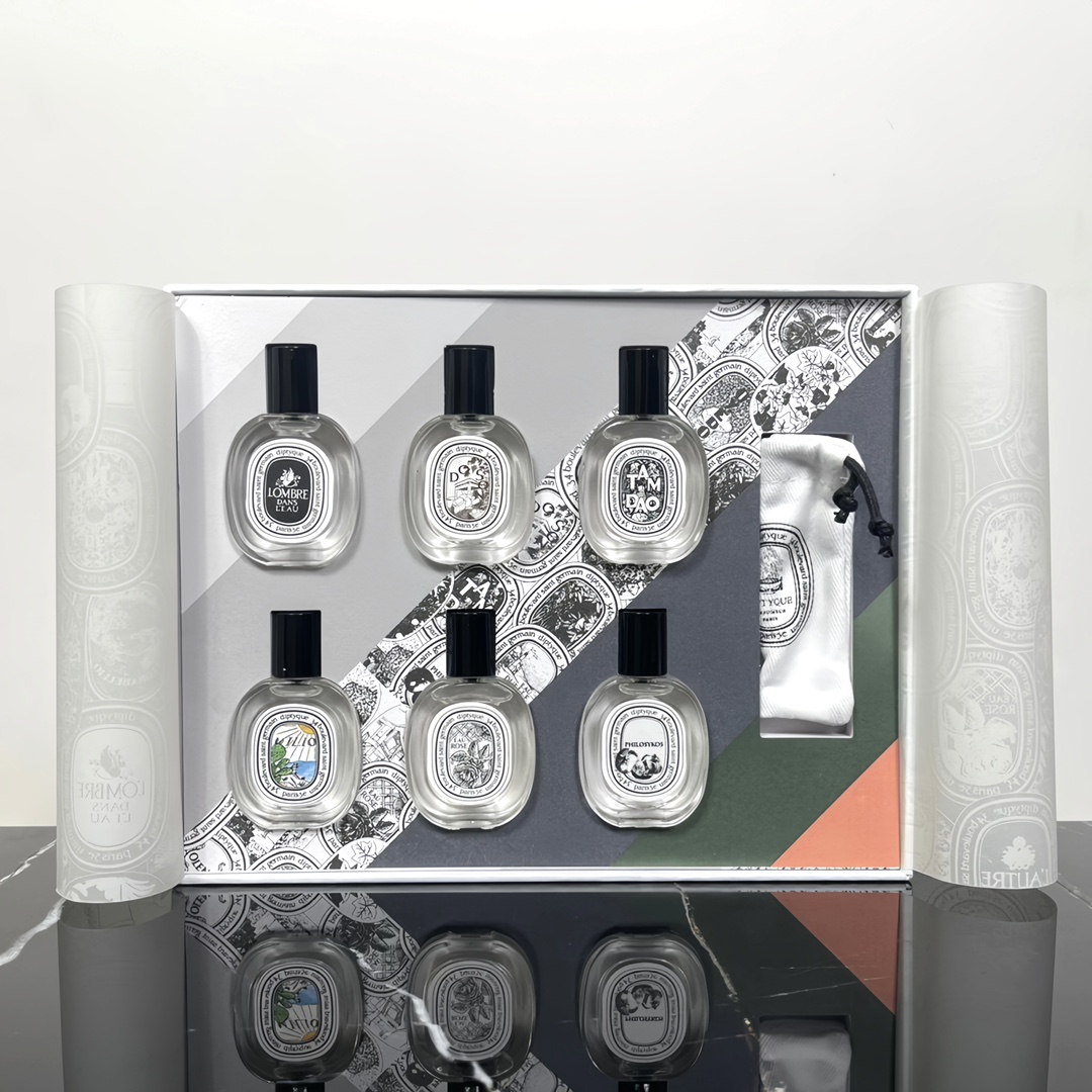 Diptyque 6-Piece Perfume Sample Set, 10ml*6