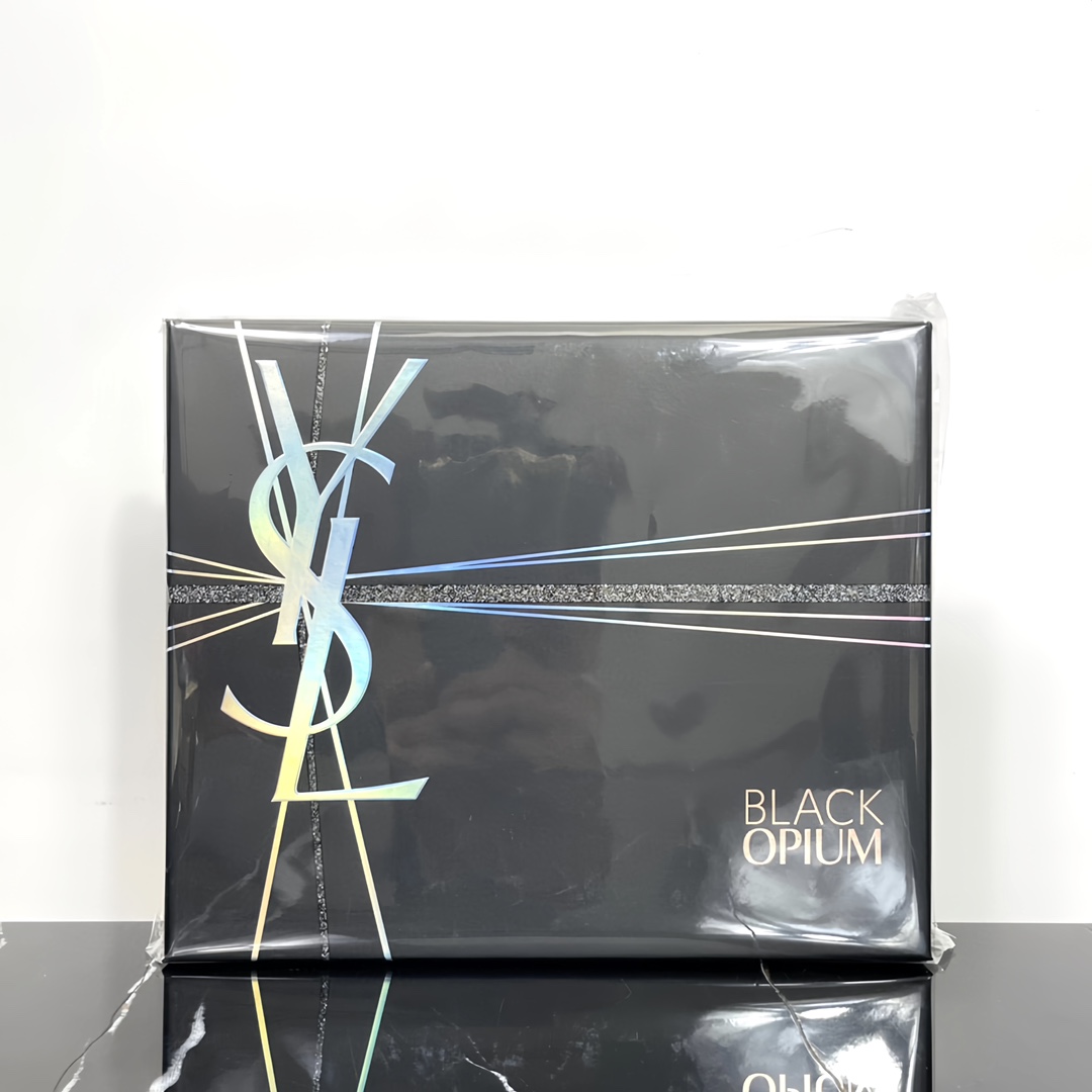YSL Black Gift Box with 7-piece Romantic Goddess Set