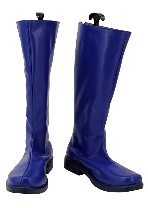Ms. Marvel Kamala Khan Shoes Cosplay Women Boots Blue Unibuyplus