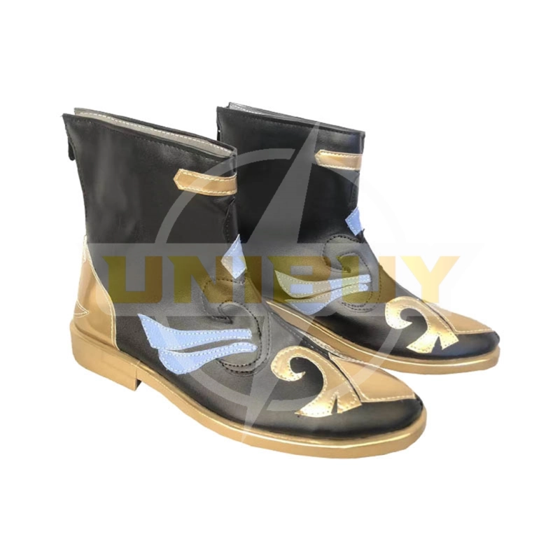 Genshin Impact Neuvillette Shoes Cosplay Men Boots Unibuy