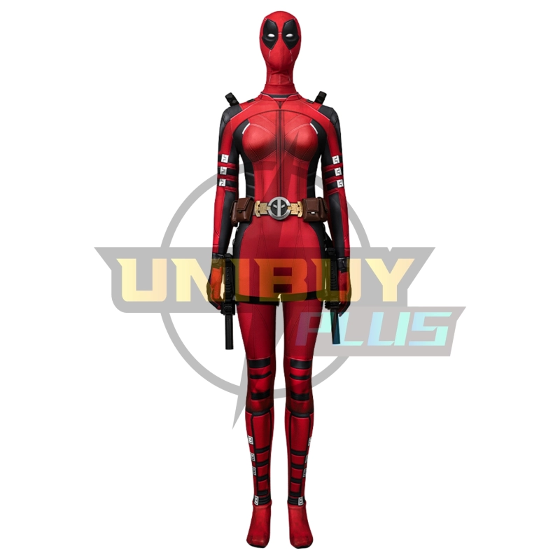 Deadpool 3 Ladypool Bodysuit Costume Cosplay Suit Unibuyplus