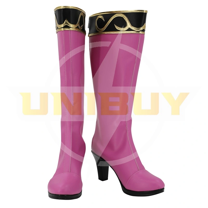 Pink rangers Cosplay Shoes Women Boots Super Sentai Unibuy