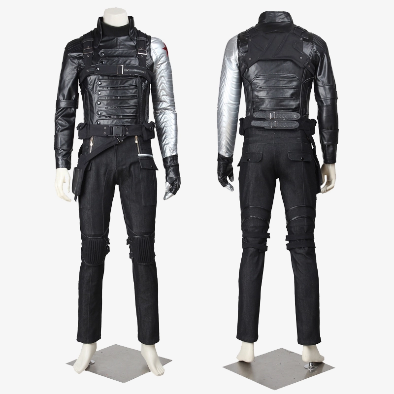 Winter Soldier Costume Cosplay Suit Bucky Barnes Unibuyplus