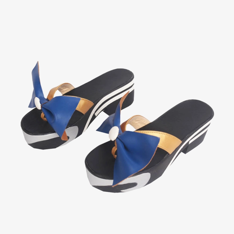 Genshin Impact Sangonomiya Kokomi Shoes Cosplay Women Boots Unibuy