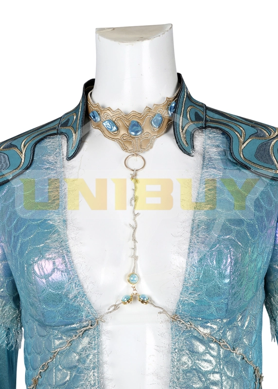 Baldur's Gate 3 Wavemother Robe Costume Cosplay Suit Unibuyplus