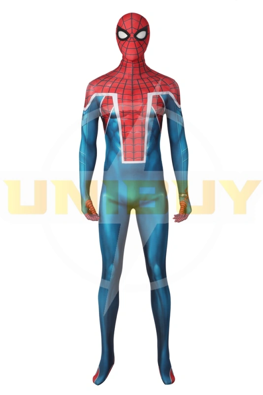 Marvel Spider-Man PS5 Spider-UK Suit Costume Cosplay Unibuy