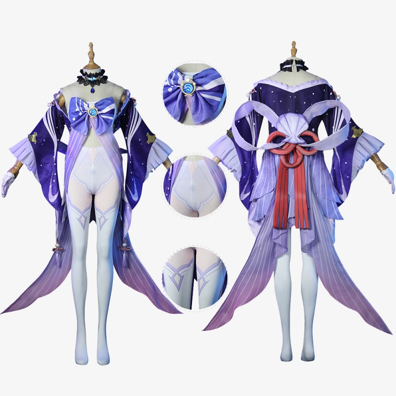 Genshin Impact Sangonomiya Kokomi Costume Cosplay Suit Ver.1 Unibuy