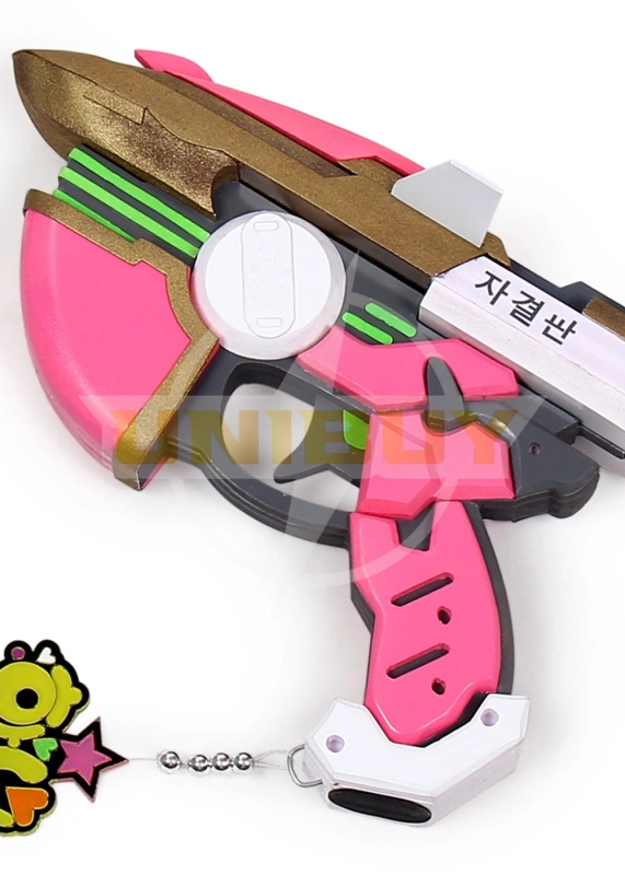 Overwatch OW D.VA School Girl Gun Prop Cosplay Unibuy