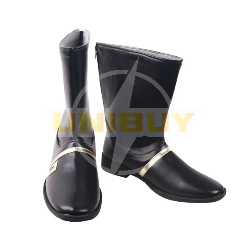 Genshin Impact Zhongli Shoes Cosplay Men Boots Ver 1 Unibuy