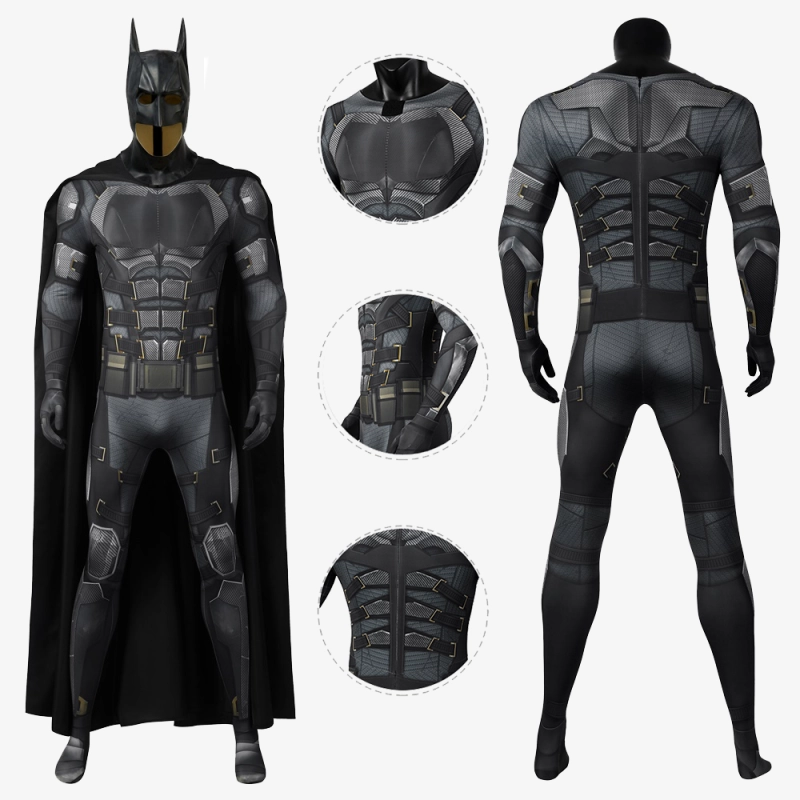 Batman Costume Cosplay Suit Bruce Wayne Justice League Ver.1 Unibuyplus