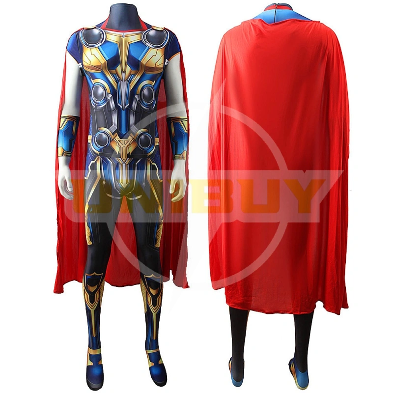 Thor 4 Cosplay Costume Suit Love and Thunder For Kids Adult Unibuy