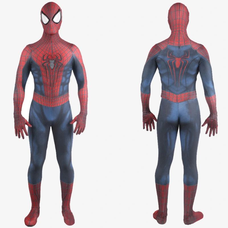 The Amazing Spider-Man Costume Cosplay Suit Peter Parker Bodysuit For Men Kids Unibuy