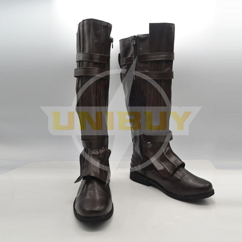 Star Wars Anakin Skywalke Shoes Cosplay Men Boots Brown Version 1 Unibuyplus