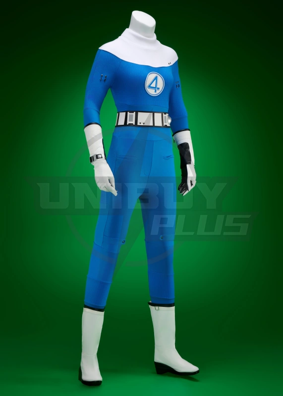 The Fantastic Four: First Steps Invisible Woman Costume Cosplay Suit Susan Storm Unibuyplus