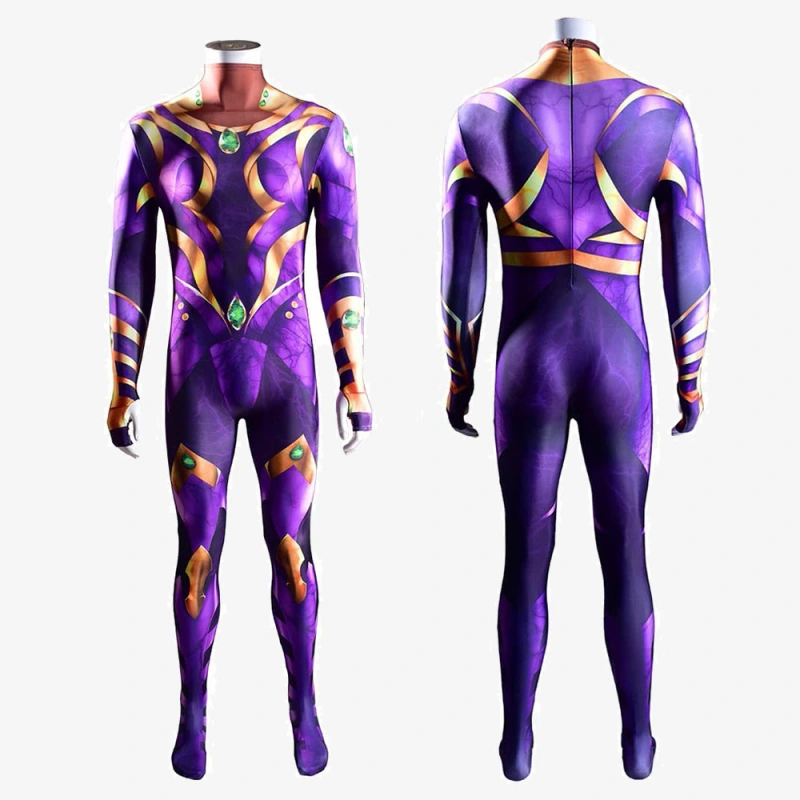 Titans Season 3 Starfire Costume Cosplay Suit For Kids Adult Unibuyplus