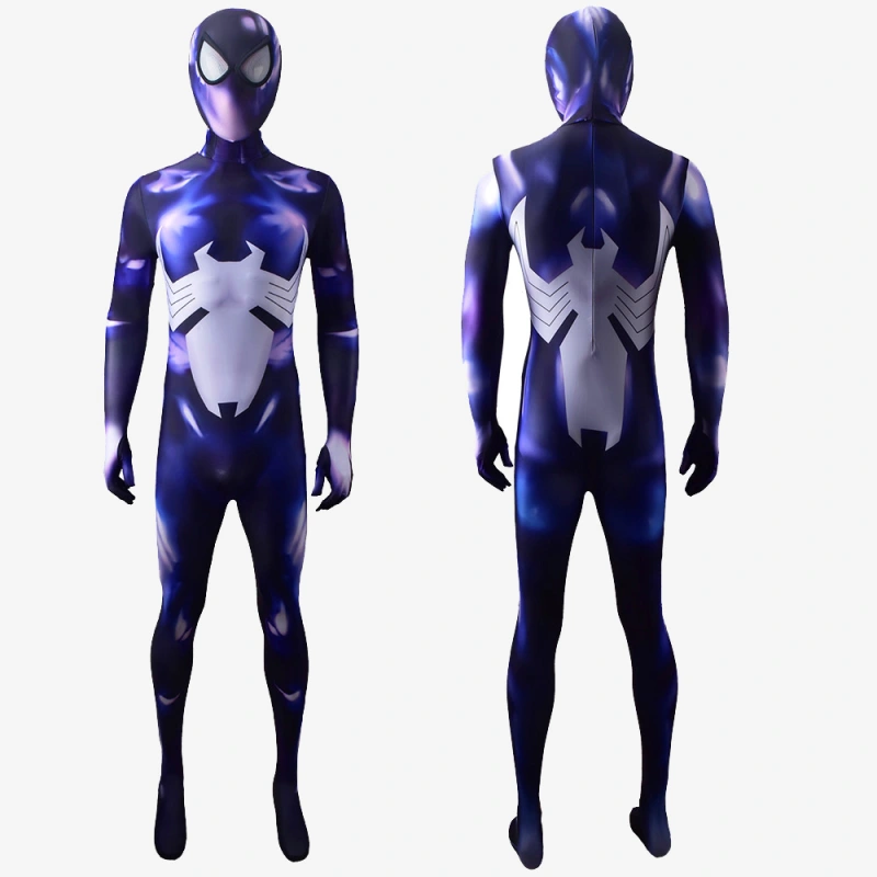 Venom Spider Man Costume Cosplay Purple Symbiote Bodysuit For Kids Adult Unibuyplus