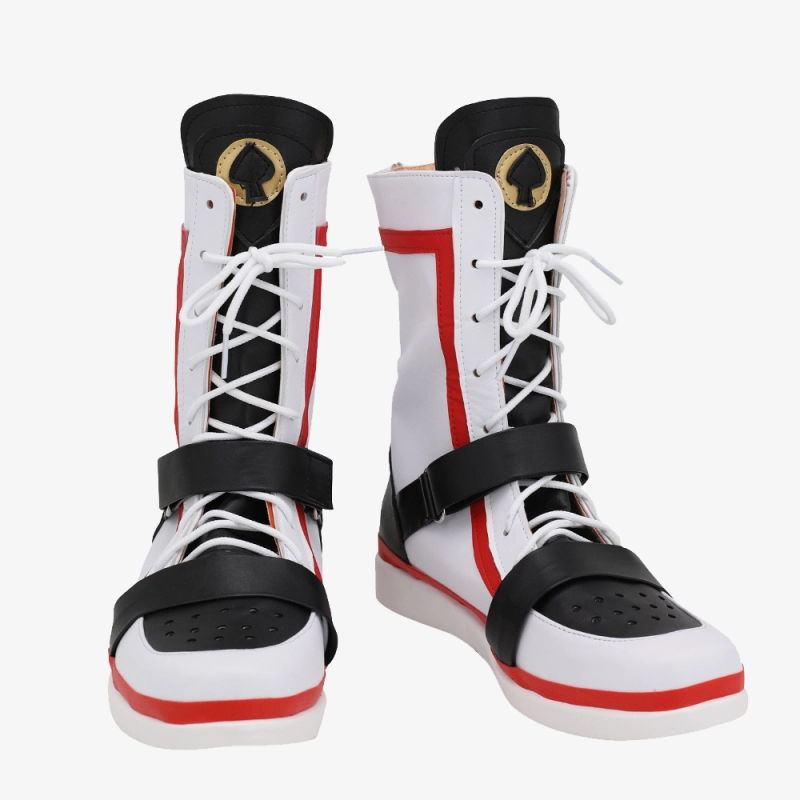 Twisted Wonderland Alice in Wonderland Deuce Shoes Cosplay Men Boots Unibuy