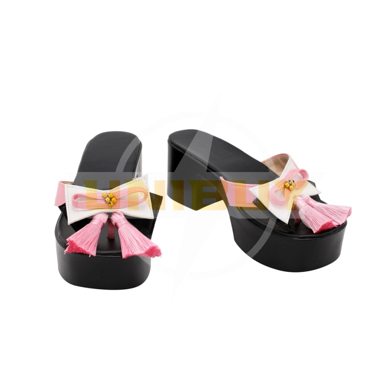 Genshin Impact Kamisato Ayaka Shoes Cosplay Women Boots Unibuy