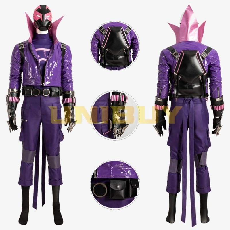Spider-Man: Across the Spider-Verse Prowler Costume Cosplay Suit Unibuyplus