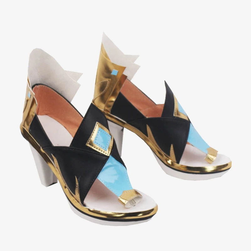 Genshin Impact Shenhe Shoes Cosplay Women Boots Ver.1 Unibuy