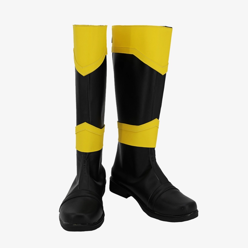 Lupin Yellow Shoes Cosplay Kaitou Sentai Lupinranger VS Keisatsu Sentai Men Boots Unibuy