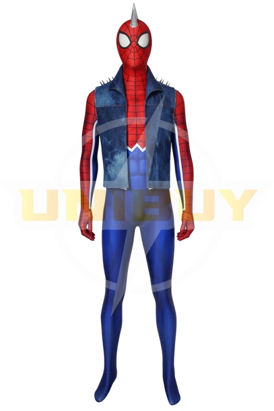 Spider-Man PS4 Costume Cosplay Spider-Punk Suit Unibuyplus