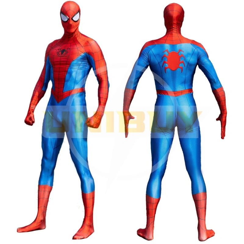 Marvel's Spider-Man Classic Suit Costume Cosplay For Kids Adult Unibuyplus