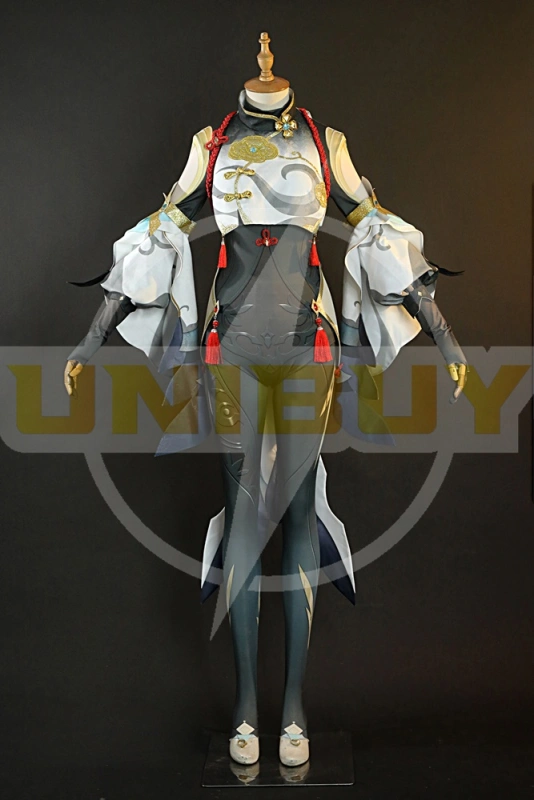 Shenhe Costume Cosplay Dress Genshin Impact Unibuy