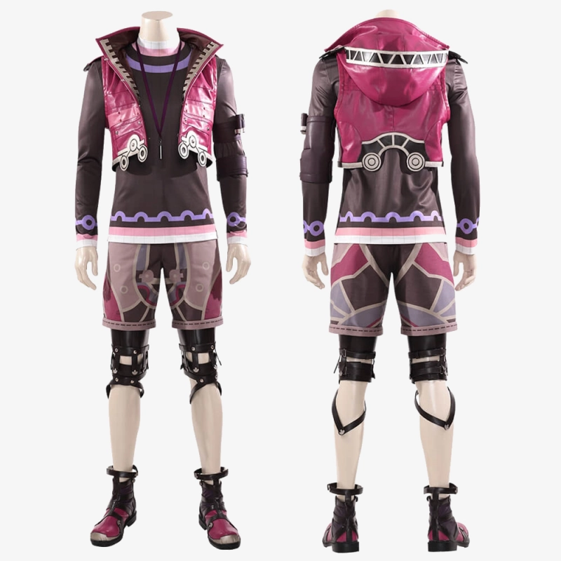 Xenoblade Chronicles Shulk Costume Cosplay Suit Men's Outfit Unibuyplus