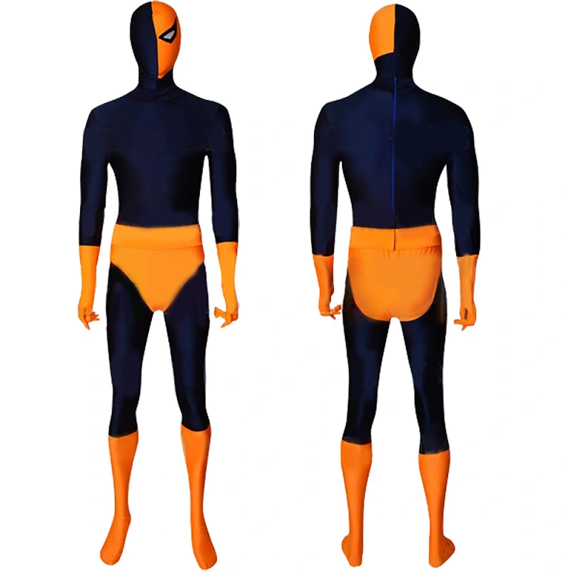 Teen Titans Deathstroke Costume Cosplay Suit Bodysuit For Kids Adult Slade Joseph Wilson Unibuyplus