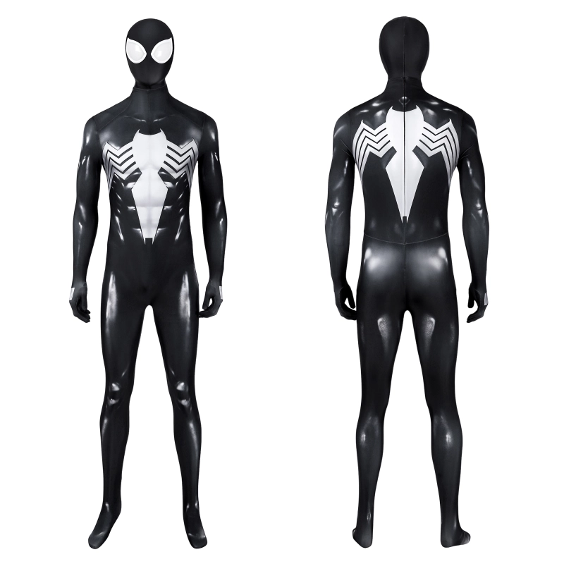 Marvel's Spider-Man 2 Peter Parker Black Suit Cosplay Costume Unibuyplus