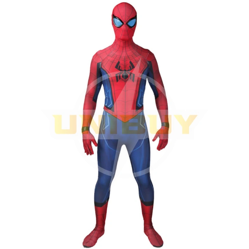 Spiderman Homecoming Peter Parker Spider-Man Cosplay Costume Jumpsuit Unibuy