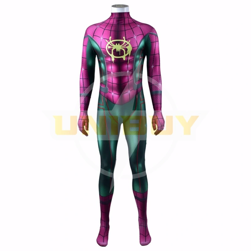 Spider-Man: Into the Spider-Verse Miles Morales Cosplay Costumes For Kids Adult Unibuy