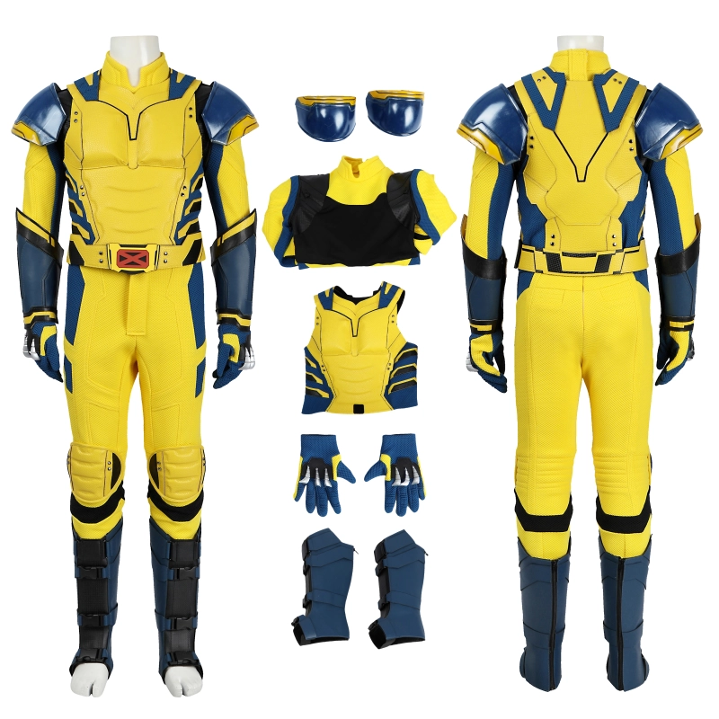 Deadpool & Wolverine Kid Costume Cosplay Suit Logan Unibuyplus