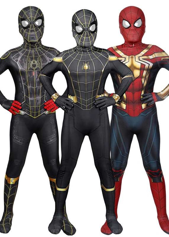 Spider-Man 3 No Way Home Kids Costume Cosplay Peter Parker Bodysuit Unibuy