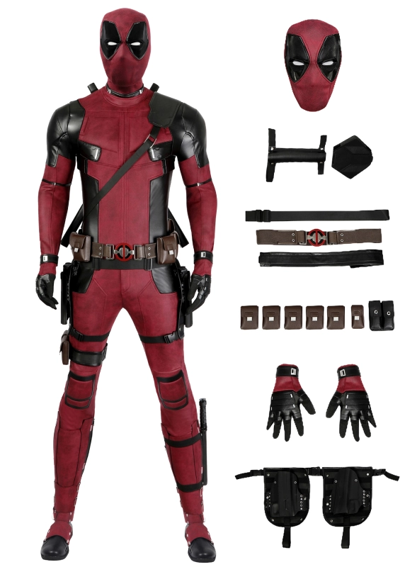 Deadpool Cosplay Costume Suit Wade Wilson Ver.1 Unibuyplus