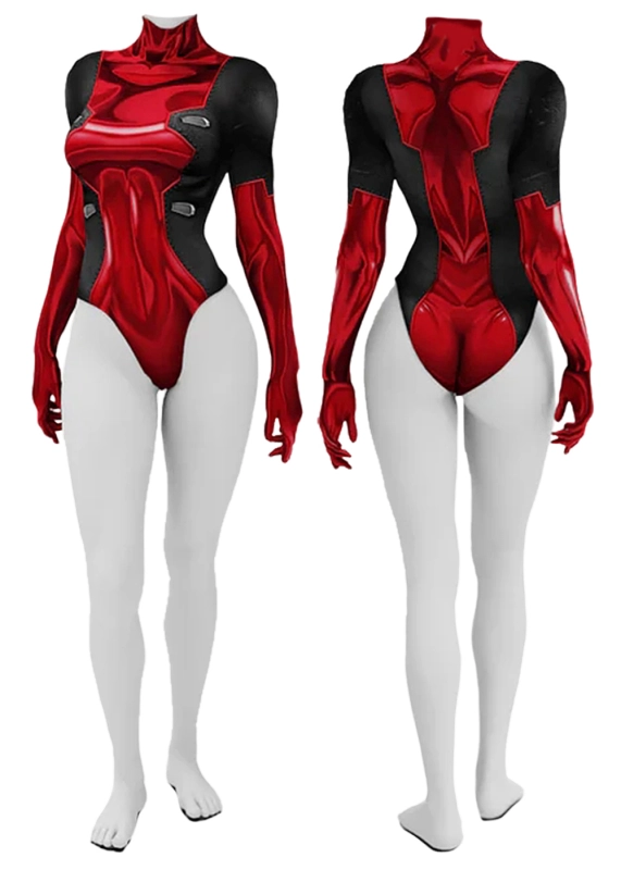 Deadpool Ladypool Costume Cosplay Suit Summer Ver. For Kids Adult Unibuyplus