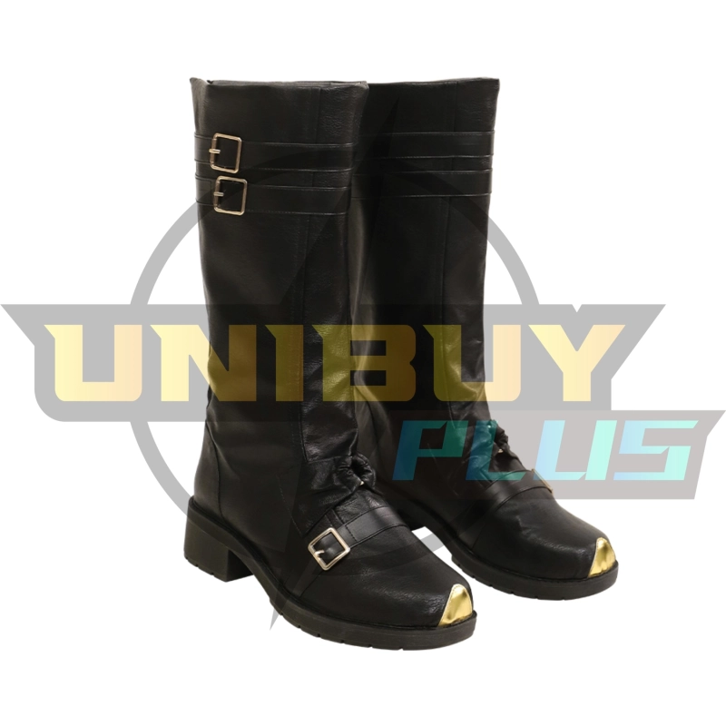 Sephiroth Shoes Cosplay Men Boots Final Fantasy VII Formal Wear Ver. Unibuyplus