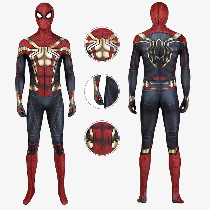 Spider Man 3 No Way Home Costume Cosplay Suit Peter Parker Jumpsuit Unibuyplus