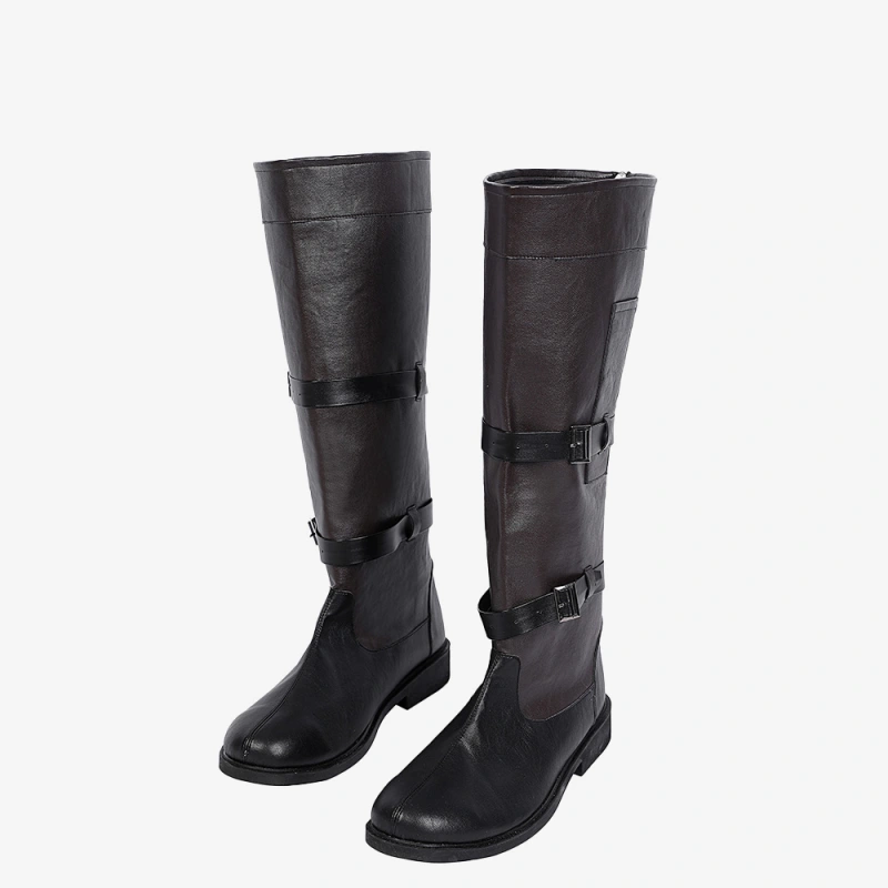 The Witcher 2 Geralt of Rivia Cosplay Shoes Men Boots Unibuyplus