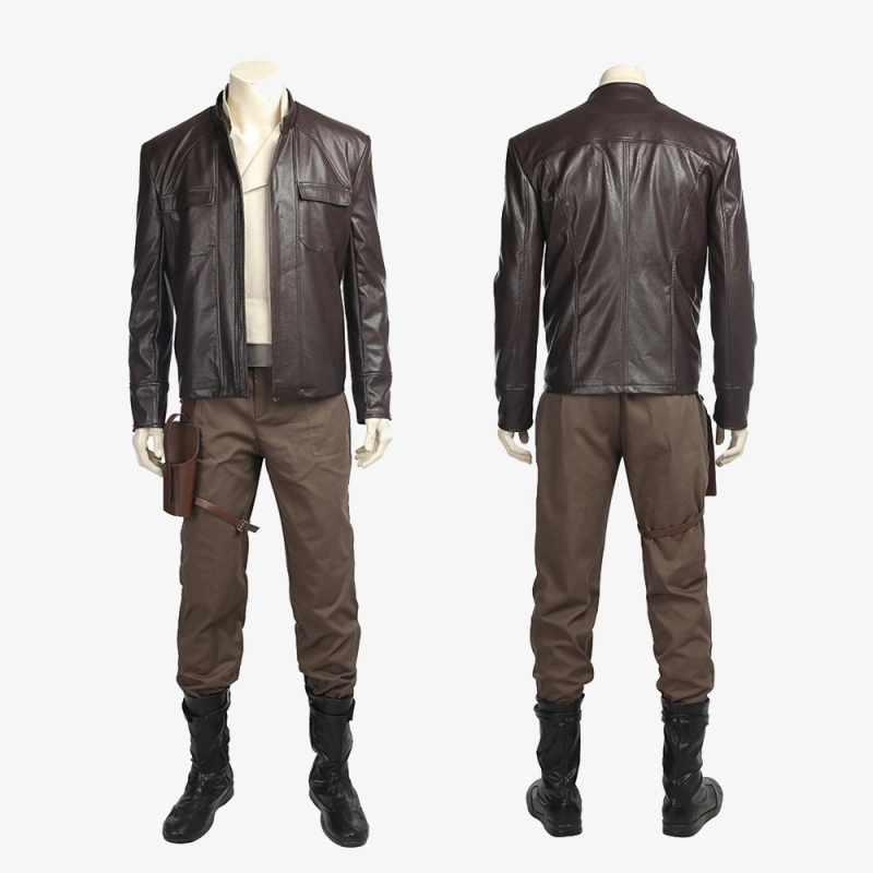 Star Wars 8 Poe Dameron Costume Cosplay Suit Unibuyplus