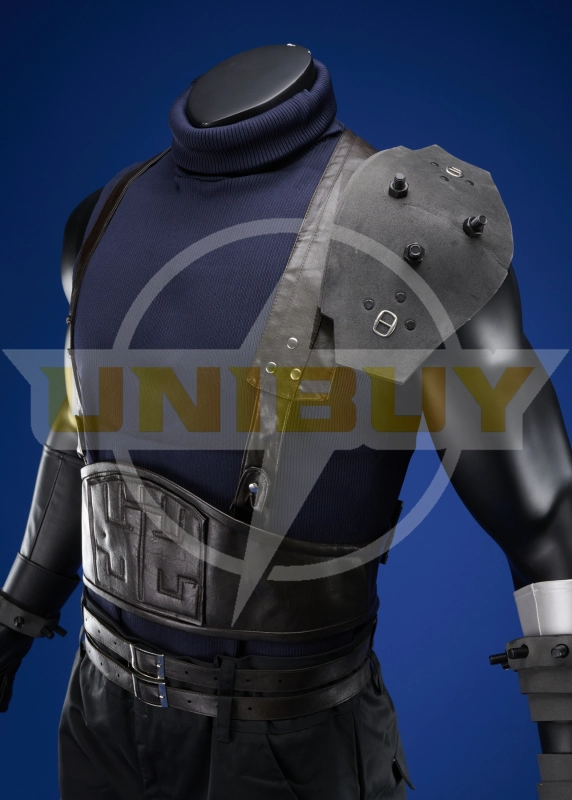 Final Fantasy VII Remake Cloud Strife Suit Cosplay Costume UnibuyPlus