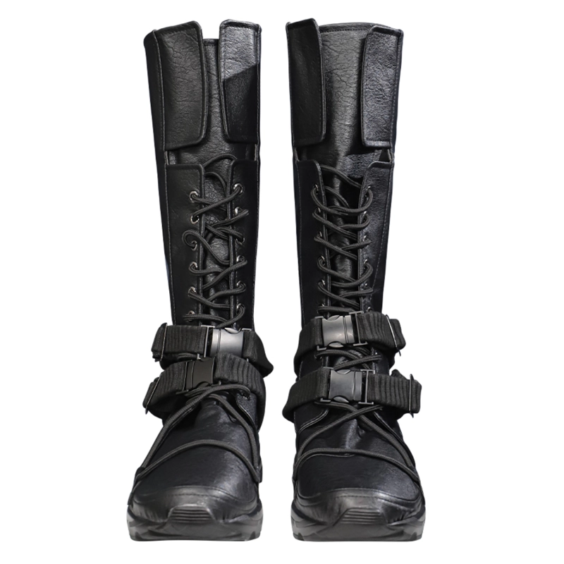 Sephiroth Shoes Cosplay Men Boots FF VII EdgedWings Training Garb Ver. Unibuyplus