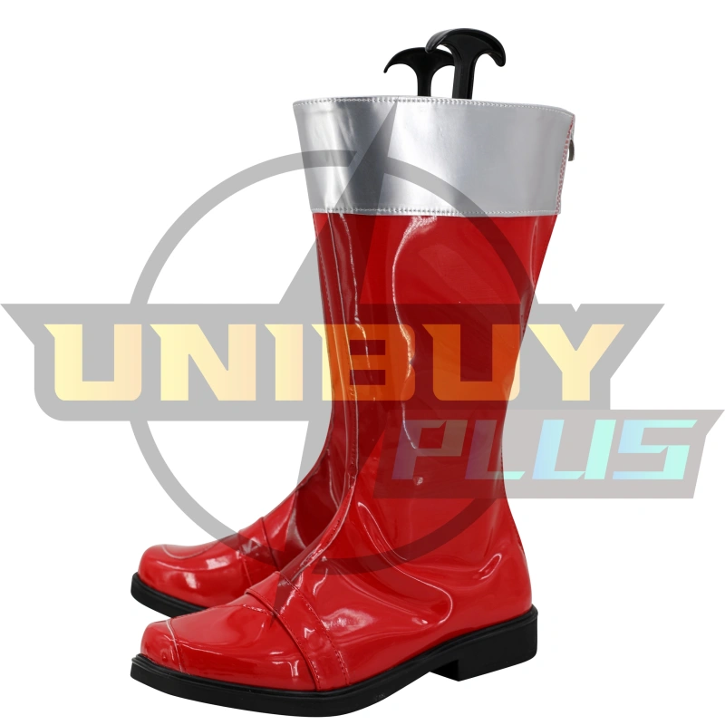 Choujyu Sentai Liveman	Reddo Farukon Cosplay Shoes Men Boots Unibuyplus