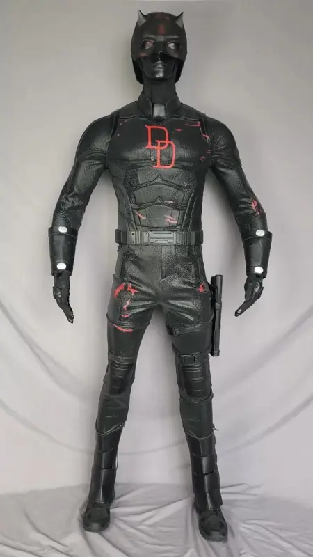 Daredevil: Born Again Season 2 Costume Cosplay Black Suit Matt Murdock Upgrade Ver. Unibuyplus
