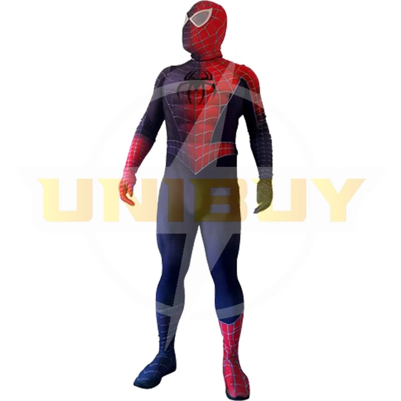 Spider-Man Costume Cosplay Bodysuit Tobey Maguire Jumpsuit Unibuyplus