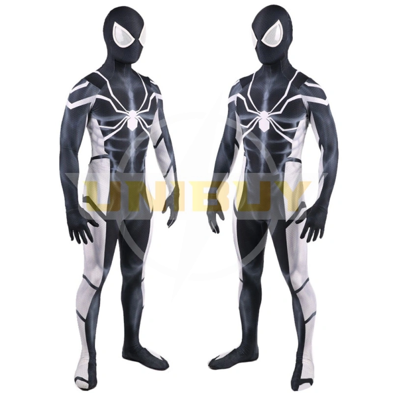 Spider Man PS4 Black Future Foundation Suit Spiderman Cosplay Costume Unibuy