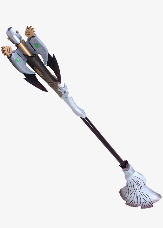 OW Overwatch Mercy Angela Ziegler Staff Prop Cosplay Unibuy